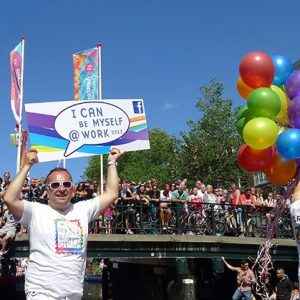 I can be myself at work gaypride 125procent