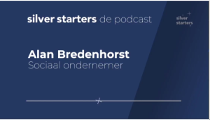 Alan Bredenhorst schoof aan bij de podcast Silver Starters van Aegon